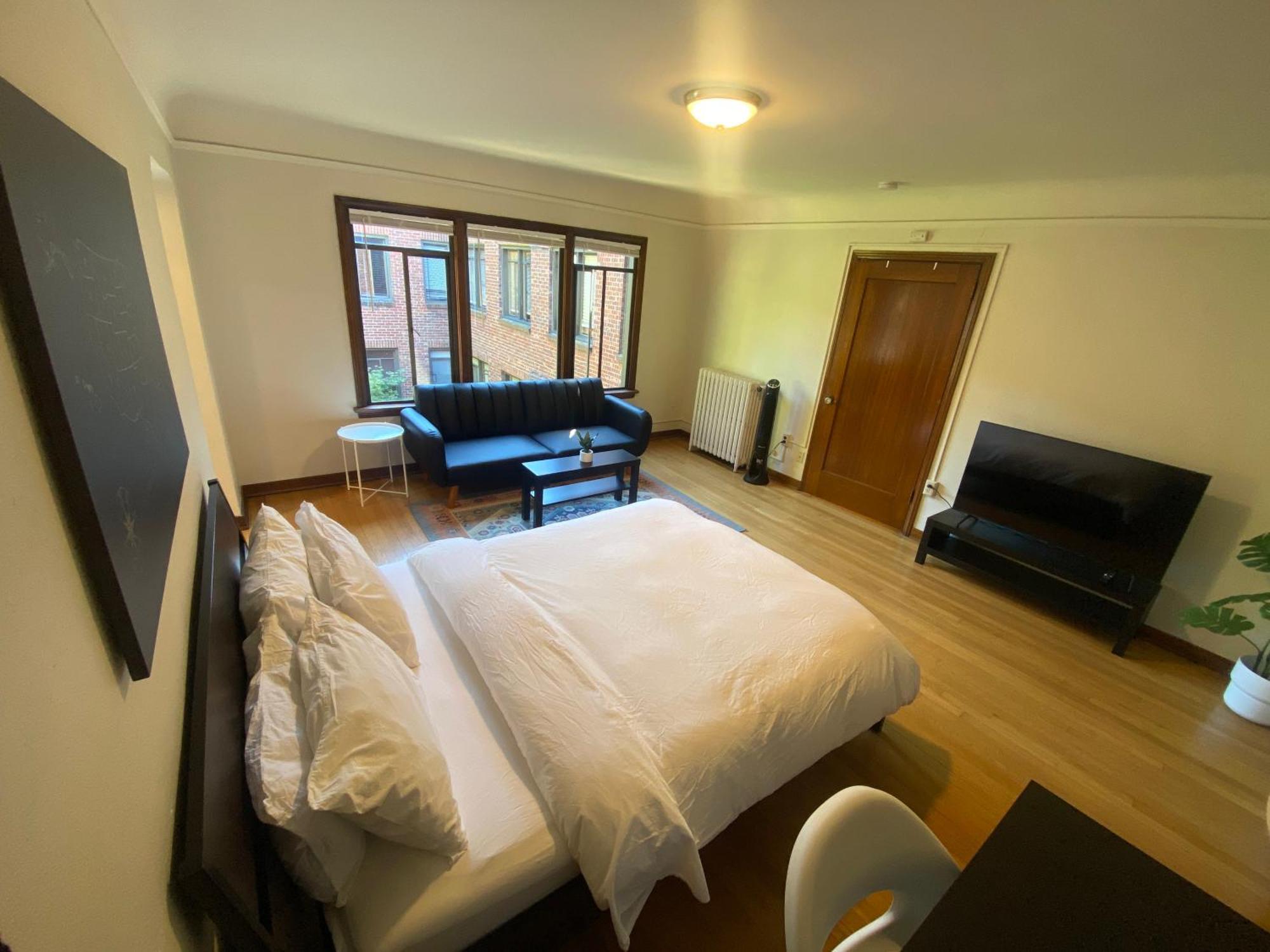 Furnished Apartments - Climate Pledge Arena Next Door Seattle Zewnętrze zdjęcie